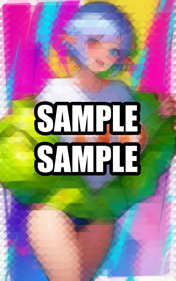 体操着を脱ぎたいエルフ美女 - サンプル画像 5