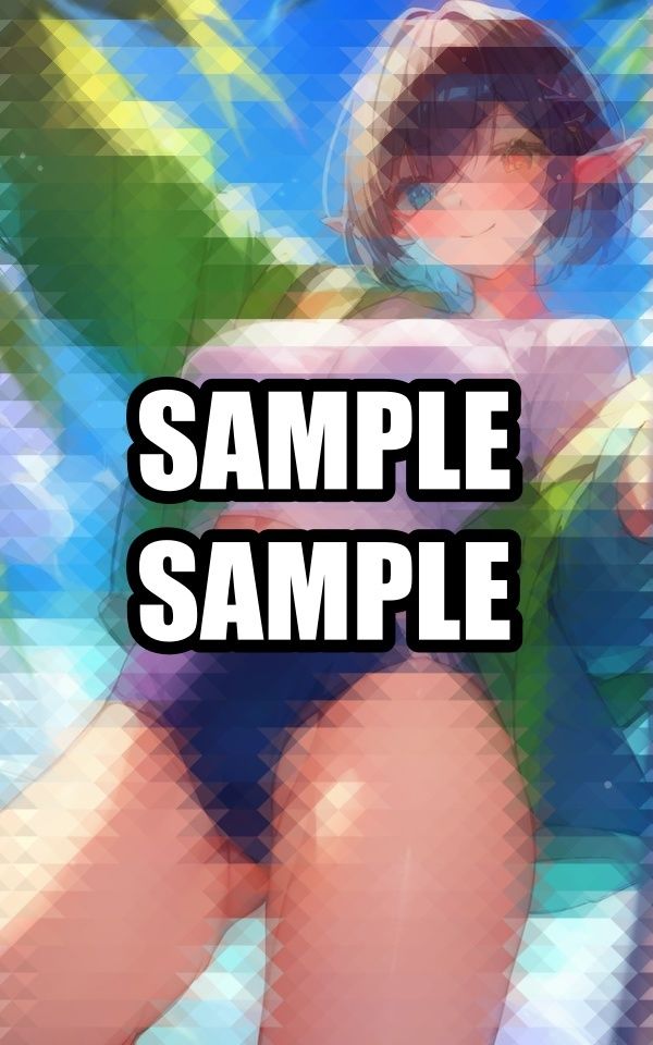 体操着を脱ぎたいエルフ美女 - サンプル画像 6
