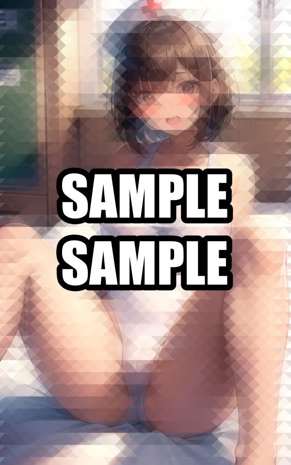 スク水ナースの日焼け美女イラスト集 - サンプル画像 2