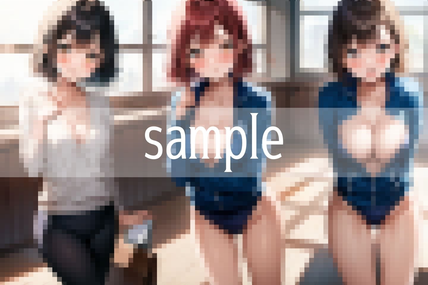 性春の部活...ちょっと格好がえっちくないですか... - サンプル画像 4