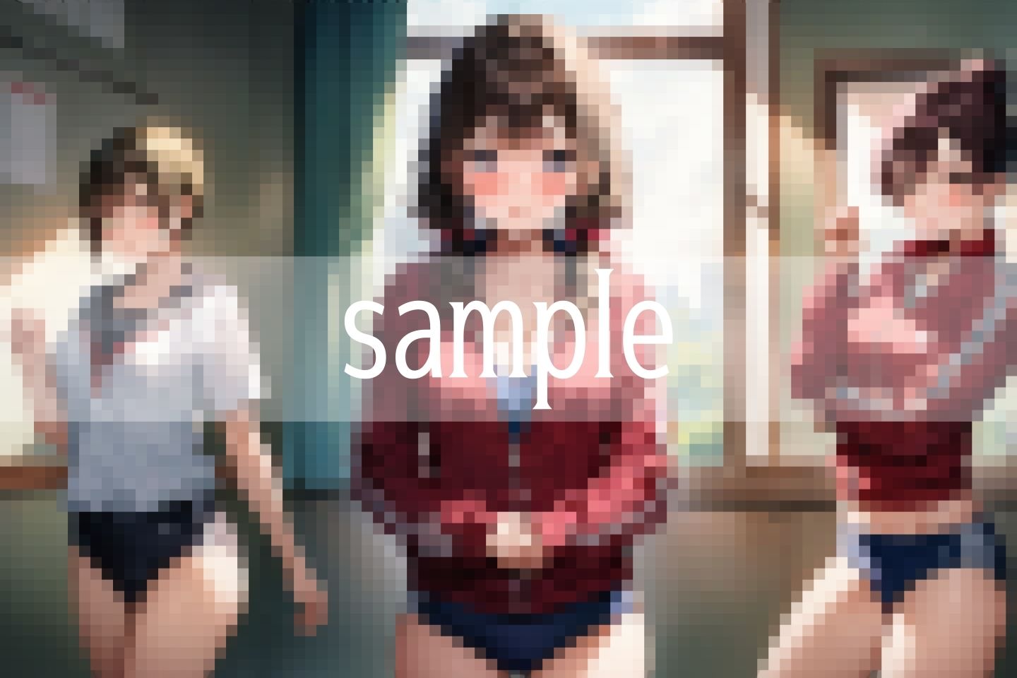 性春の部活...ちょっと格好がえっちくないですか... - サンプル画像 5