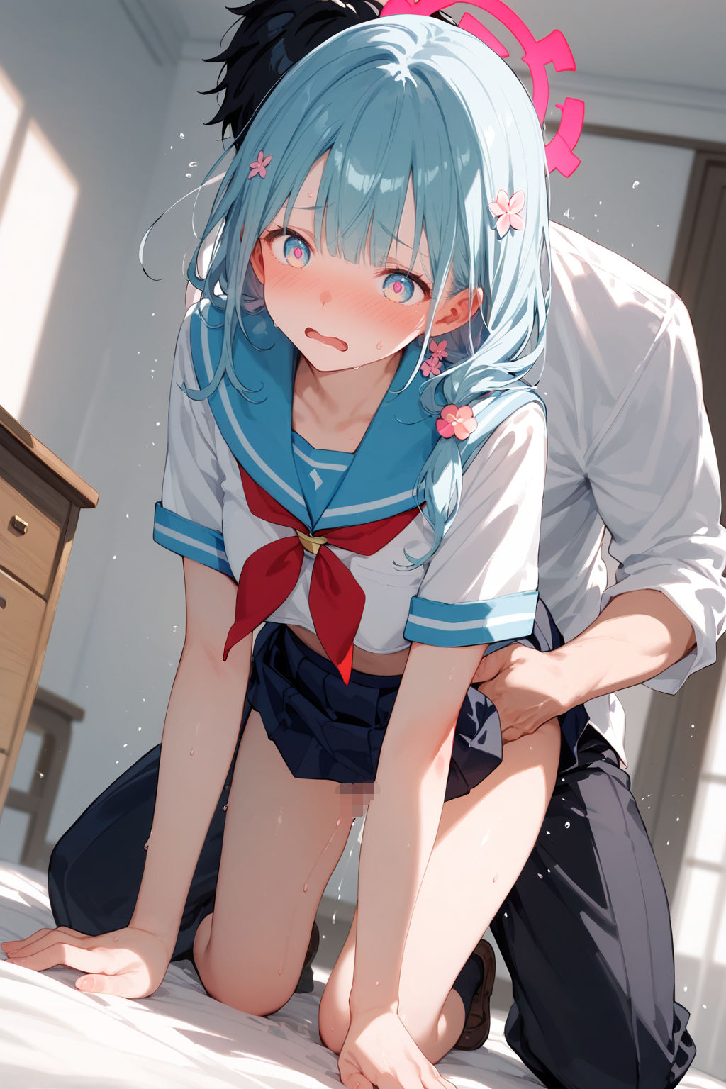 異世界コスプレ美少女たちと秘密の子作りハーレム 〜パラレルワールドの常識は一男多女制。僕の精力でどこまで続けられるのか？〜 - サンプル画像 7