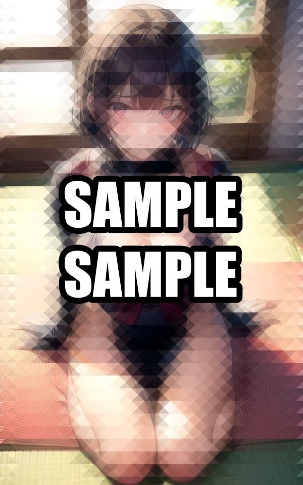 困り顔の忍者美女イラスト集 - サンプル画像 2