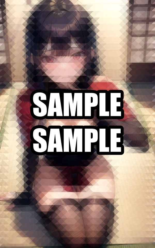 困り顔の忍者美女イラスト集 - サンプル画像 5