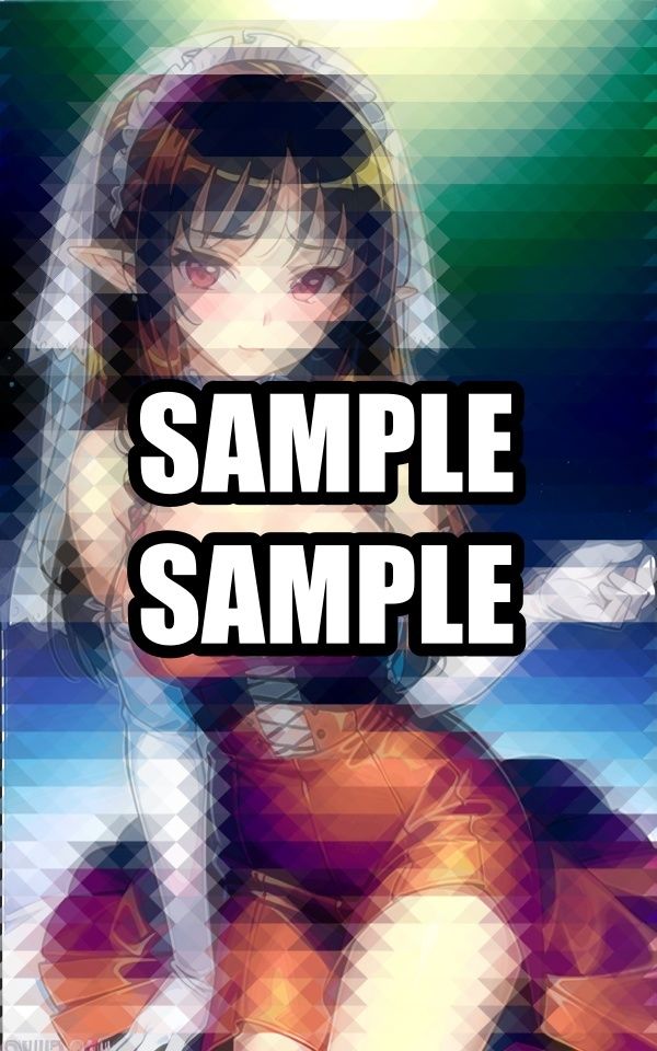 ドレスを着たエルフ美女イラスト集 - サンプル画像 3