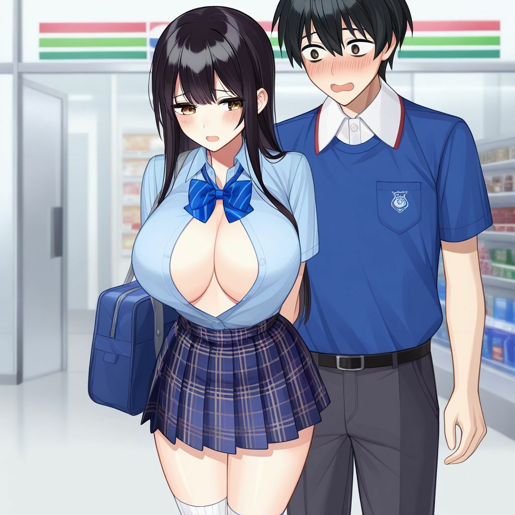 バイトの女子校生テイクアウトしていただきます - サンプル画像 1