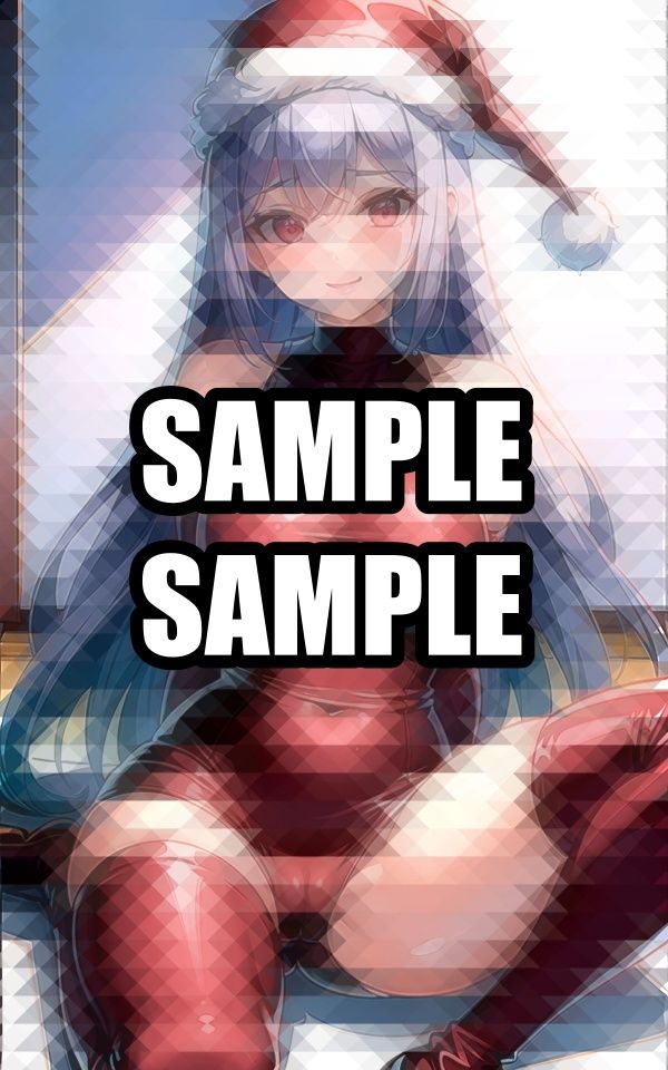 エナメルのサンタコスプレ美女イラスト集 - サンプル画像 2