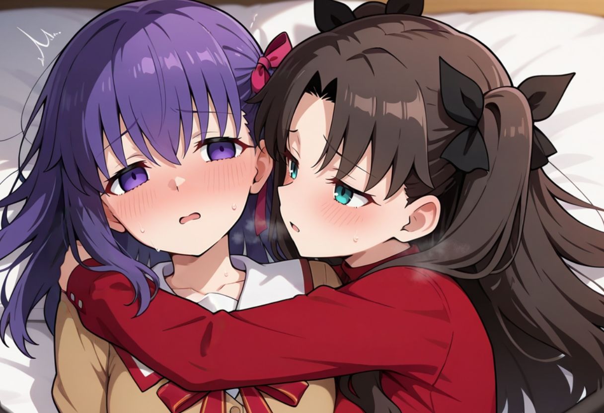 遠坂姉妹と夢のハーレム生活 - サンプル画像 7