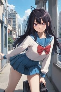 夜◯景が演技の為にエッチなことをする。 - サンプル画像 1