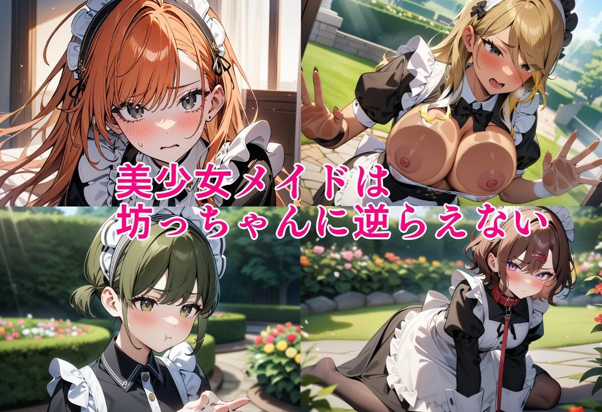 アイドルメイド  美少女メイドは坊っちゃんに逆らえない - サンプル画像 1