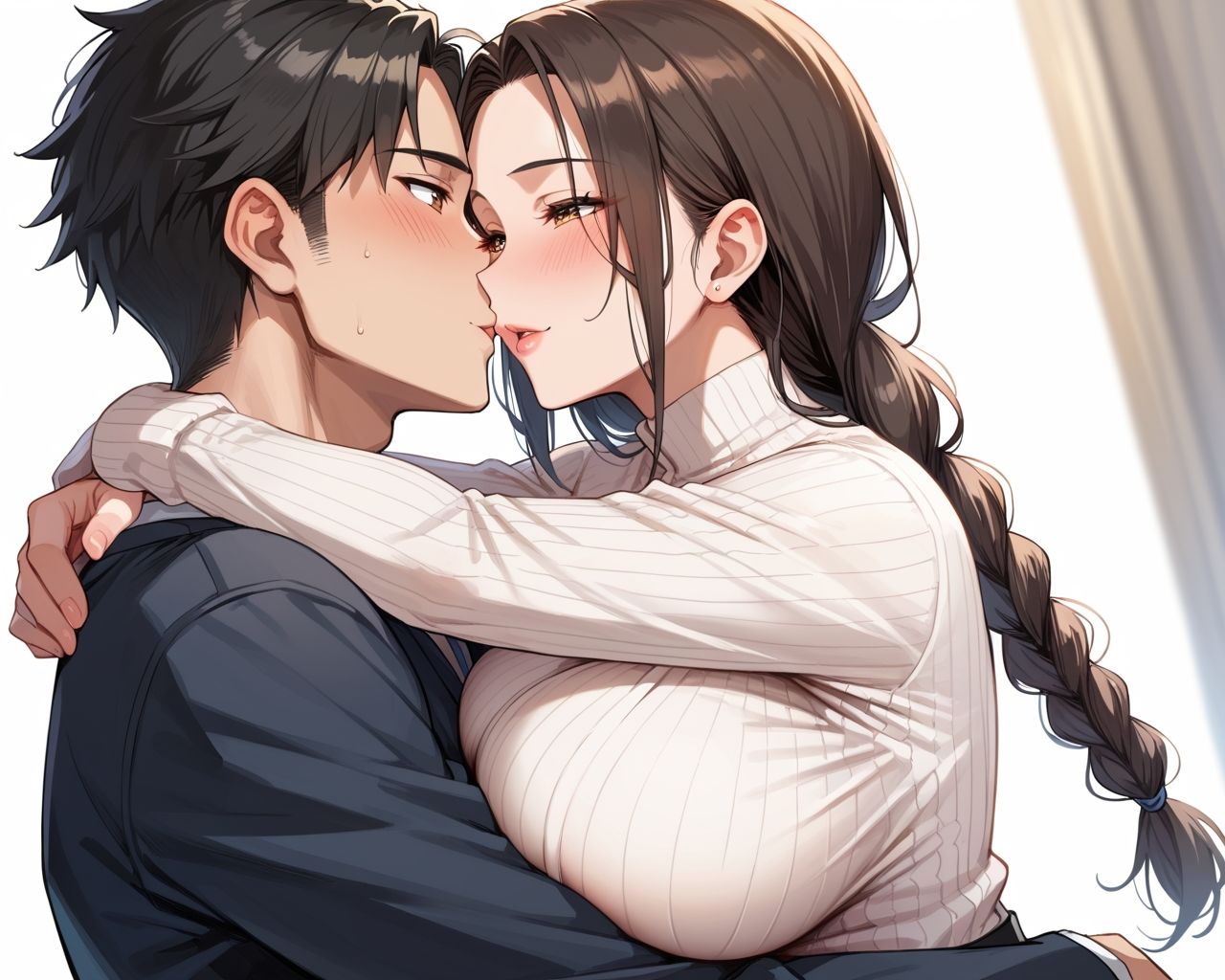 巨乳ママに欲情中 中出ししまくりの淫乱ピストン - サンプル画像 5