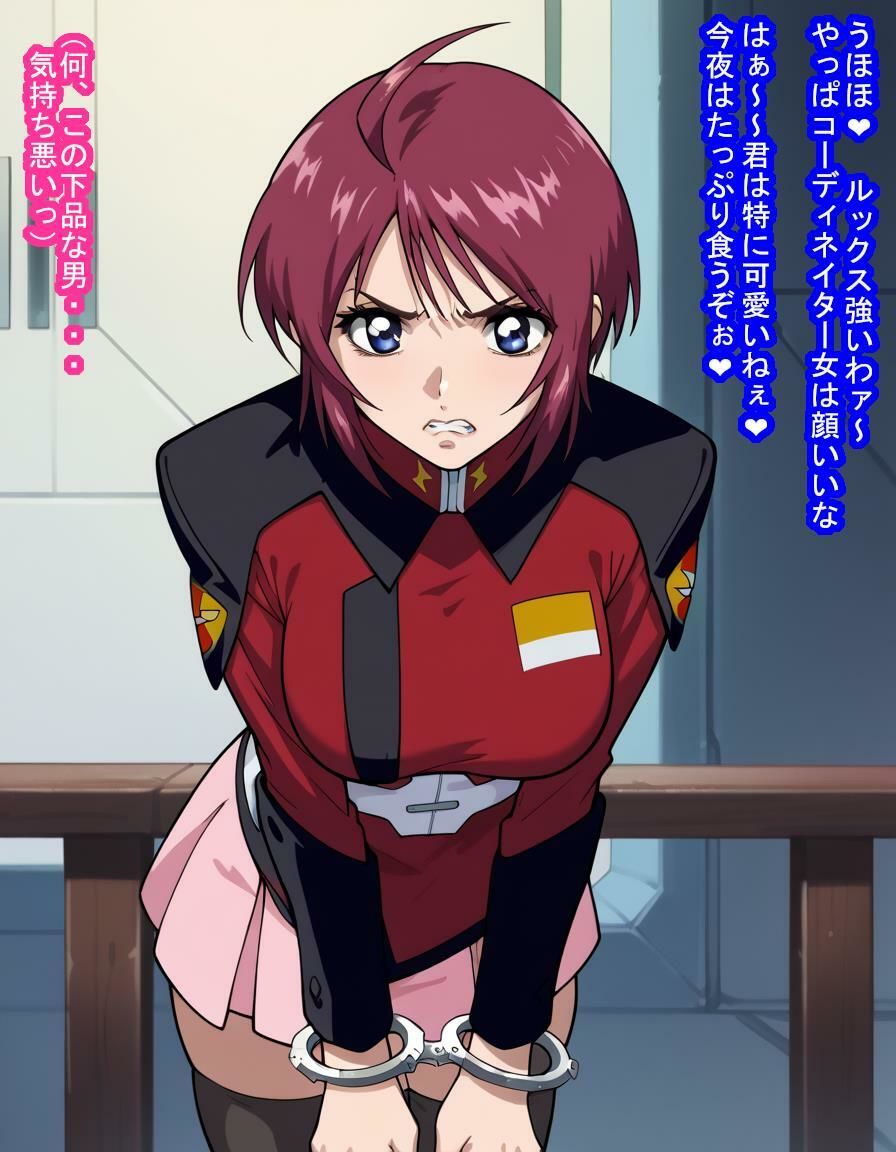 捕虜になったルナマリ〇・ホ〇クちゃんがナチュラルの繁殖力だけは強い劣悪遺伝子を子宮に注がれまくる話 - サンプル画像 4