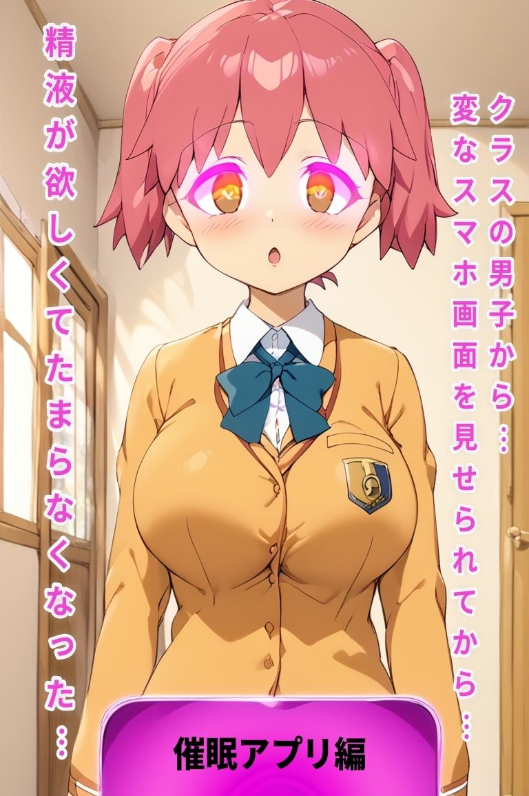 【ケ●ロ軍曹】催●アプリでヒロイン孕ませ - サンプル画像 1