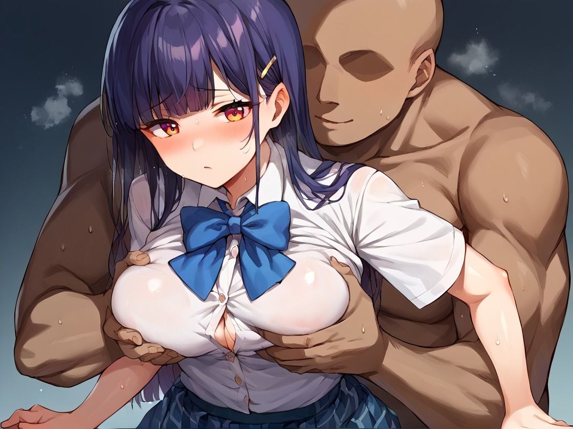 男たちに処女マンコを調教される幼馴染の女子校生 - サンプル画像 1