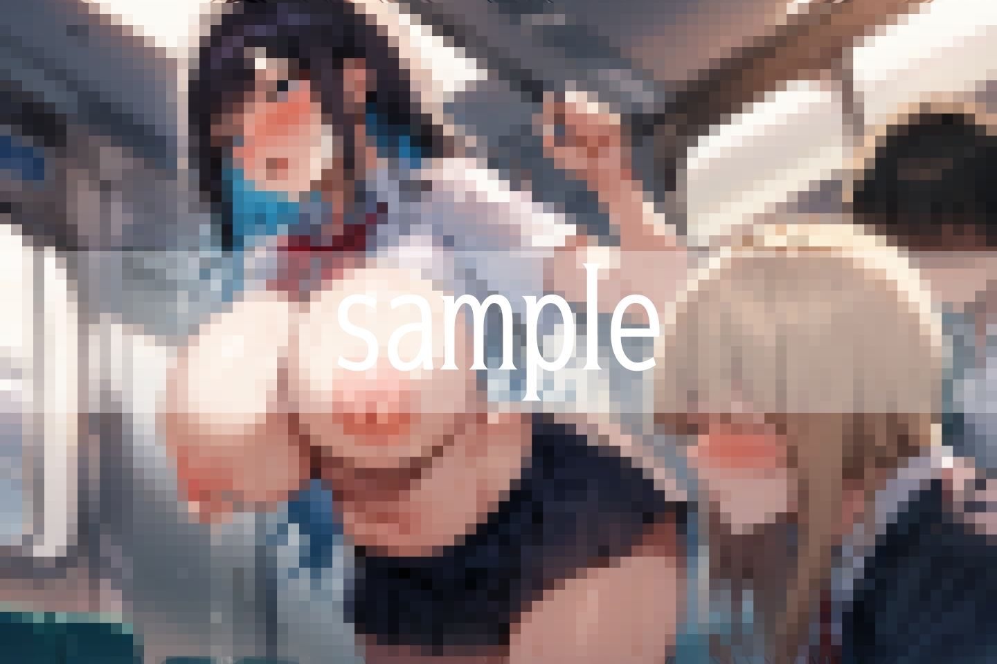 母乳不純...いきなり溢れて...止まらない - サンプル画像 4