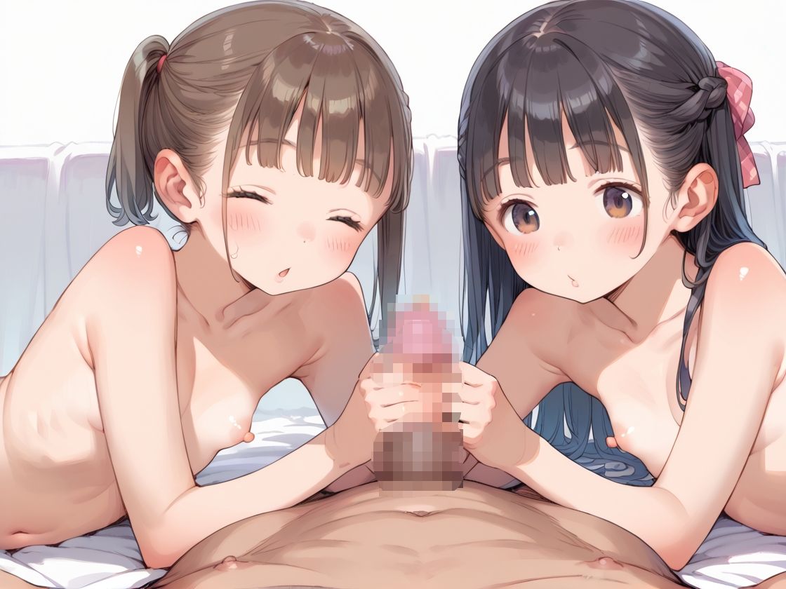 姪っ子たちと初めての種付け指導 - サンプル画像 7