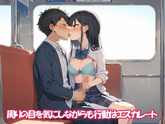 通学途中で会う美少女女子校生にエッチなことして処女強奪する - サンプル画像 1