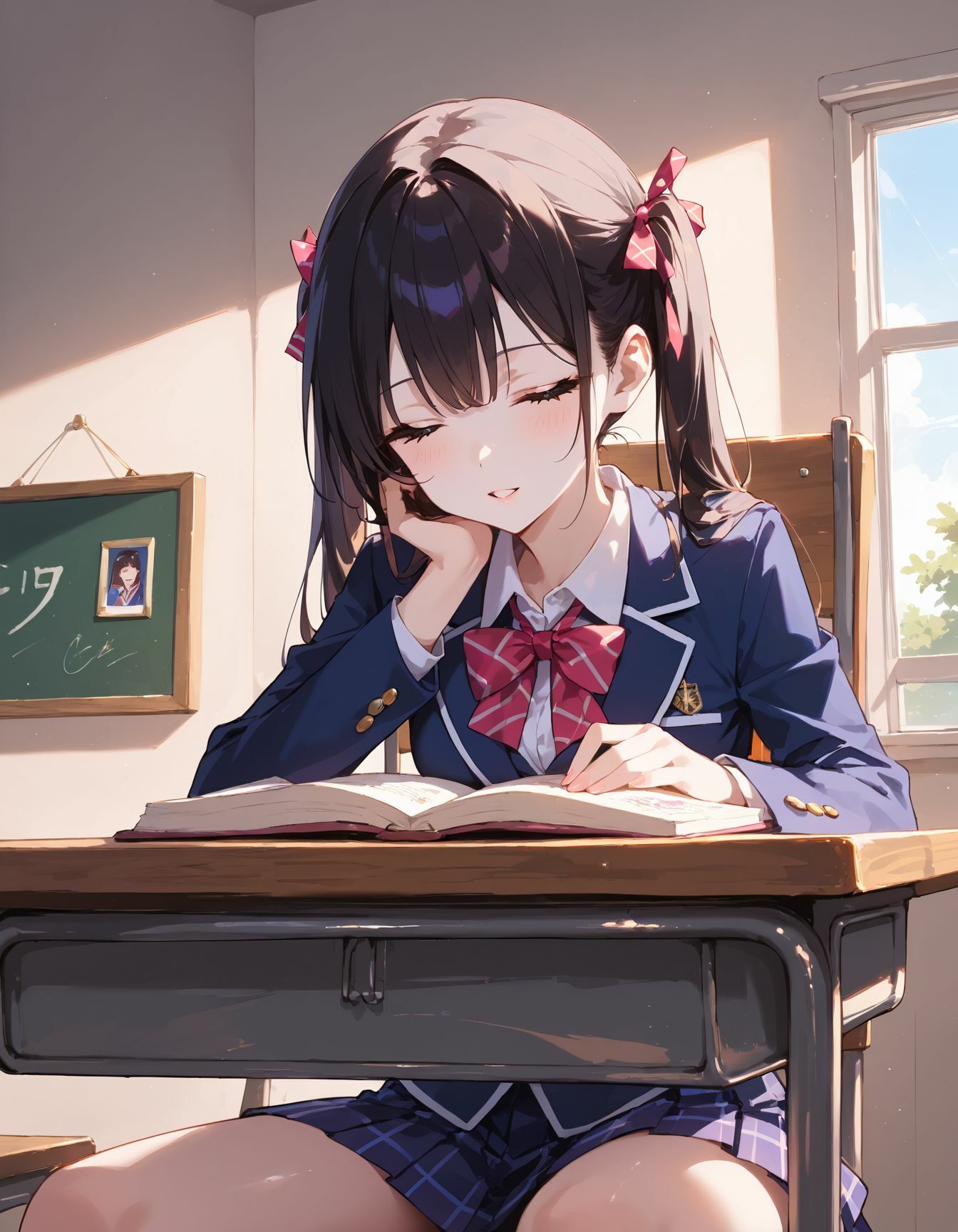 放課後に居眠りをしていたら皆に犯●れてました。 - サンプル画像 2