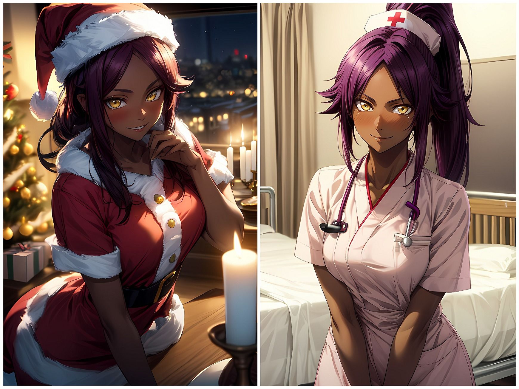 四〇院夜一のエッチなお誘い - サンプル画像 7