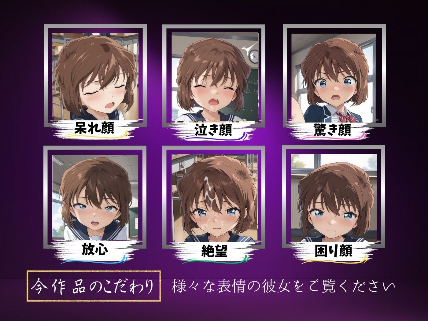 レ●プが合法になった学園〜灰●哀編〜（本編＋CG集） - サンプル画像 4