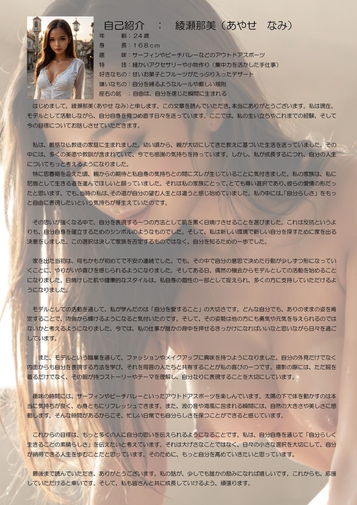 日焼け跡がくっきり褐色美女の艶めく魔性美 極・反抗 肌に秘める欲望 -綾瀬那美- - サンプル画像 5