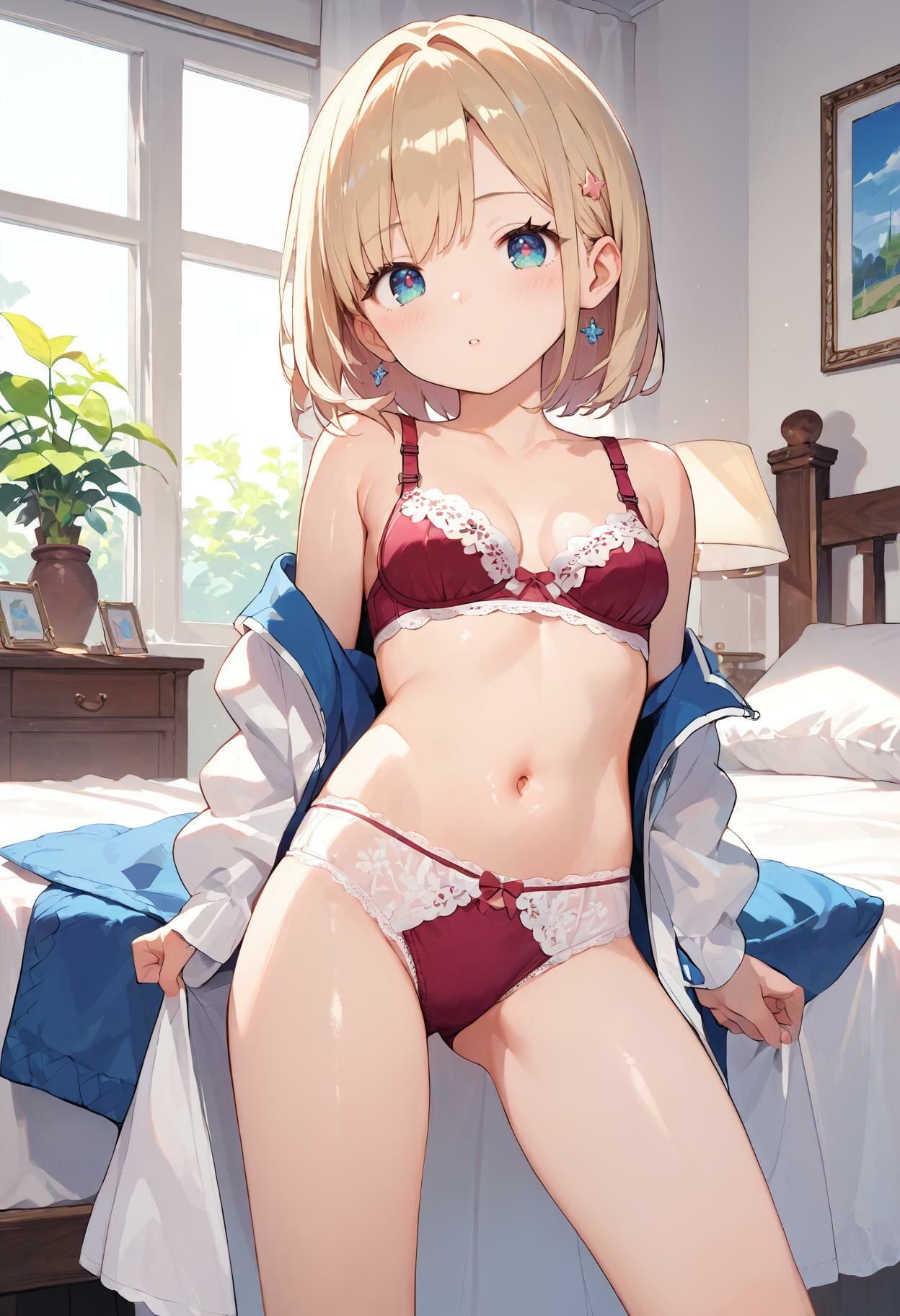 【女子校生のブラ＆パンティ】お嬢様の下着コレクション - サンプル画像 10