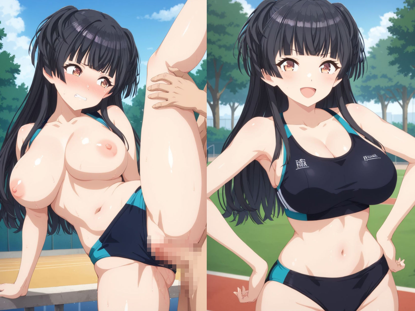 アイドルAV転向 黛冬◯子 - サンプル画像 5