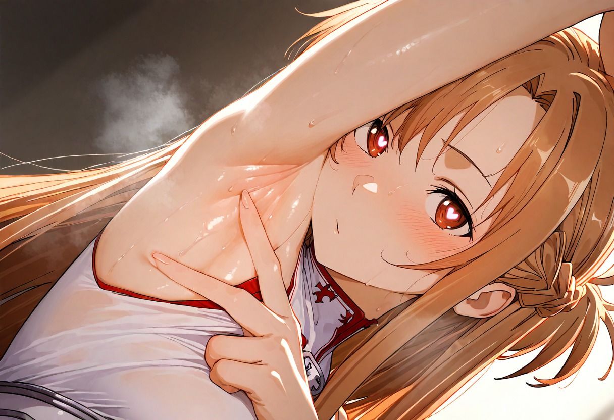 アスナさんのえちえちな腋 vol.1＋vol.2 - サンプル画像 1