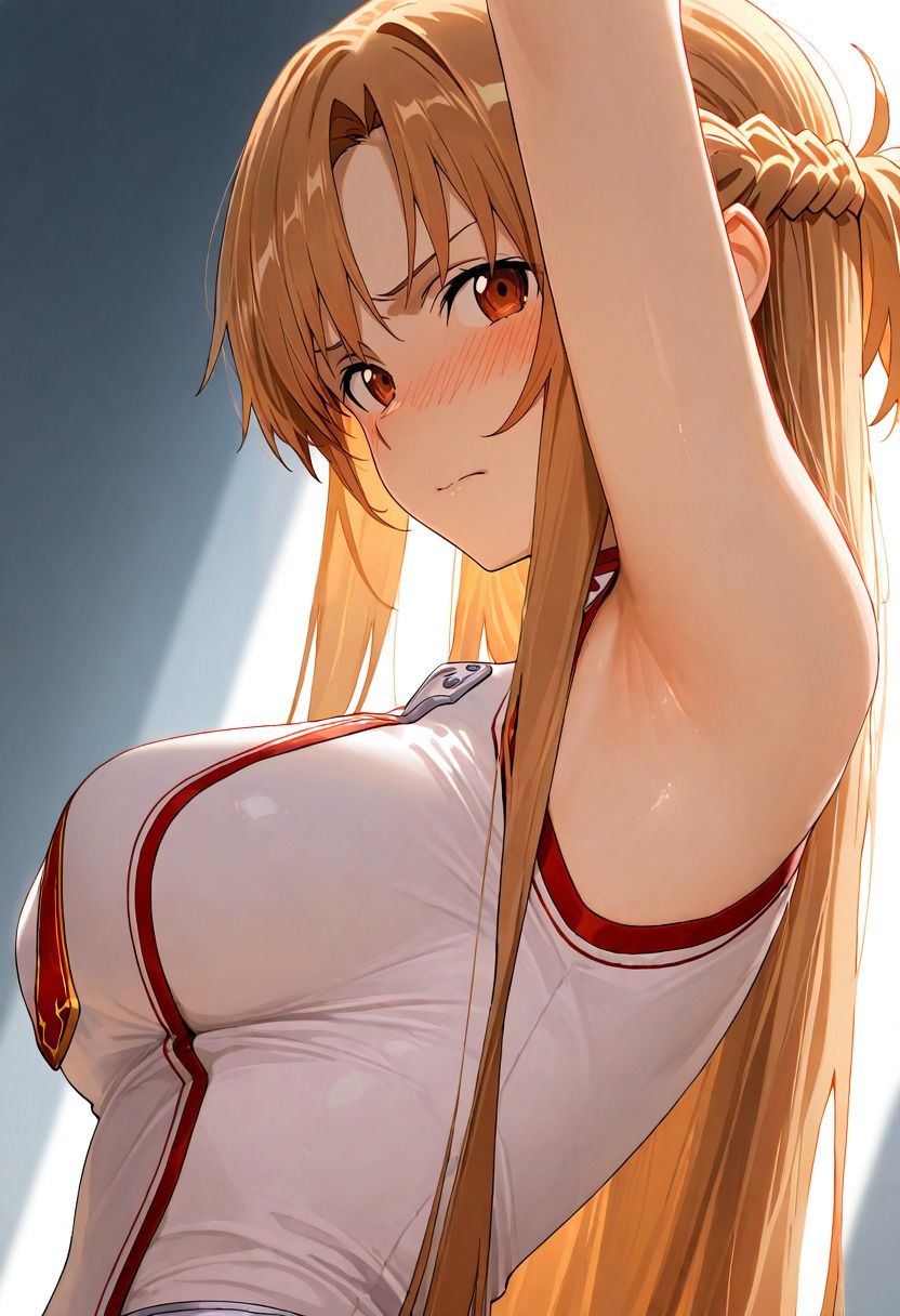 アスナさんのえちえちな腋 vol.1＋vol.2 - サンプル画像 3