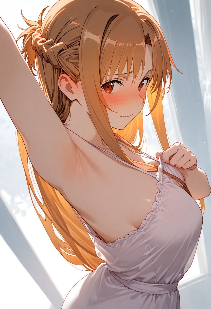 アスナさんのえちえちな腋 vol.1＋vol.2 - サンプル画像 4