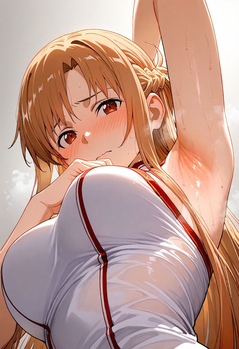 アスナさんのえちえちな腋 vol.1＋vol.2 - サンプル画像 6