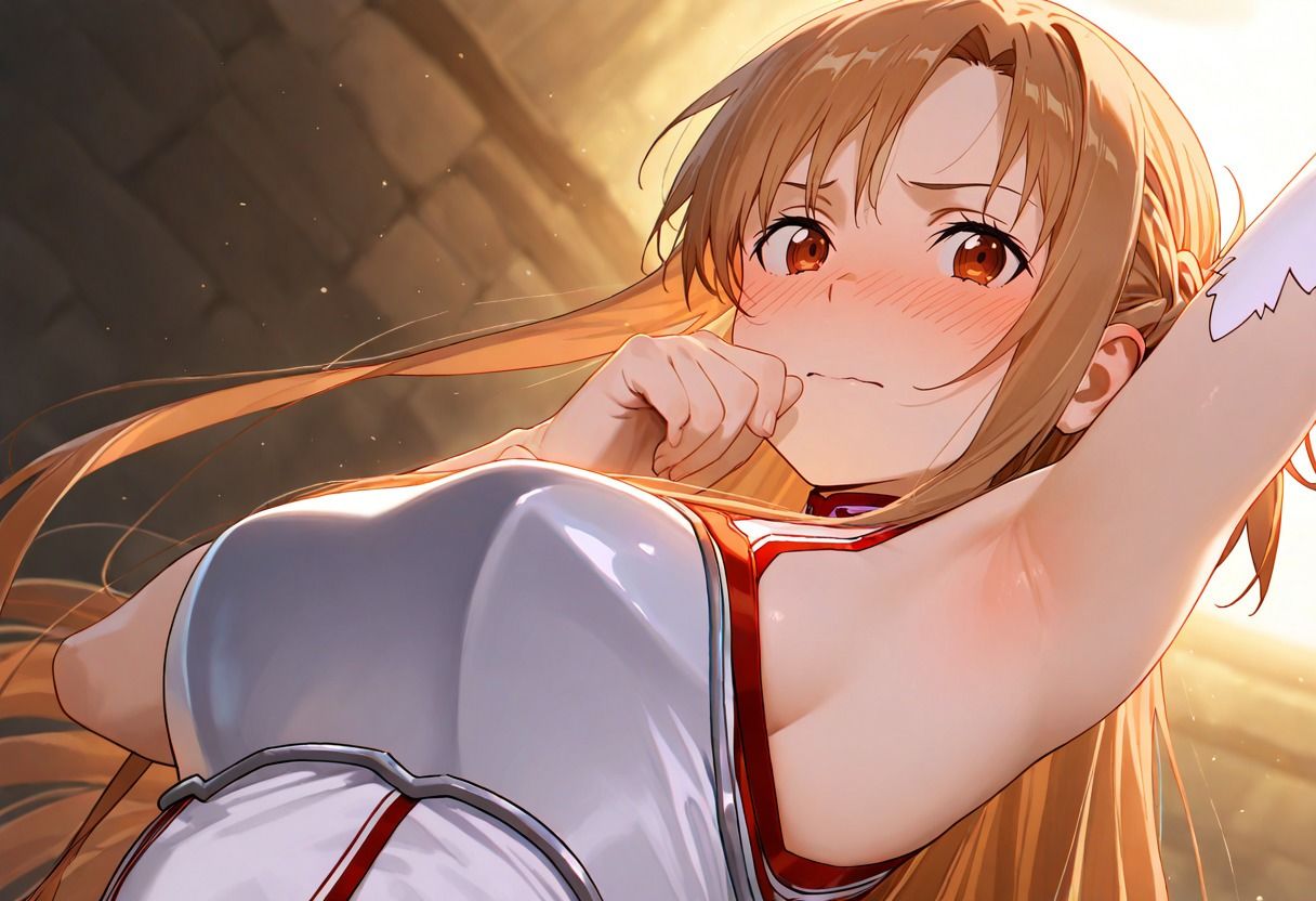 アスナさんのえちえちな腋 vol.1＋vol.2 - サンプル画像 8