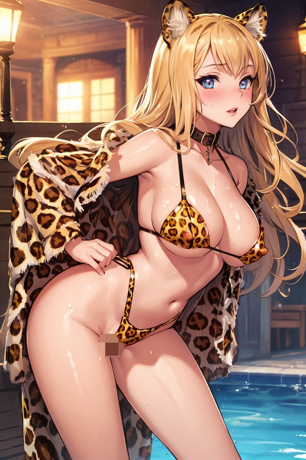 えちえちえっち豹娘 - サンプル画像 3