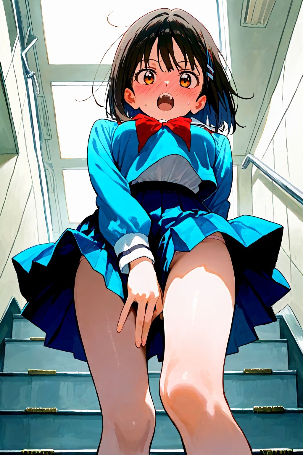 【初作限定価格！】恥じらい×パンチラ隠しがやっぱり優勝でした。 - サンプル画像 10