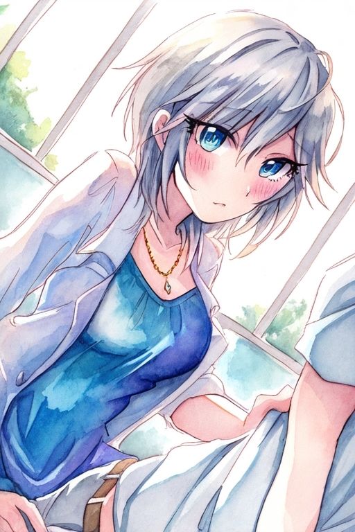 透き通るように鮮やかなアイドルたち - サンプル画像 1