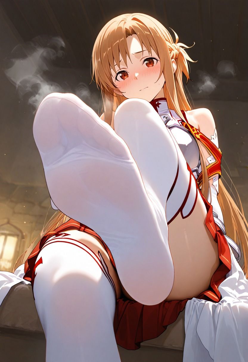 アスナさんのえちえちな足 vol.1＋vol.2 - サンプル画像 8