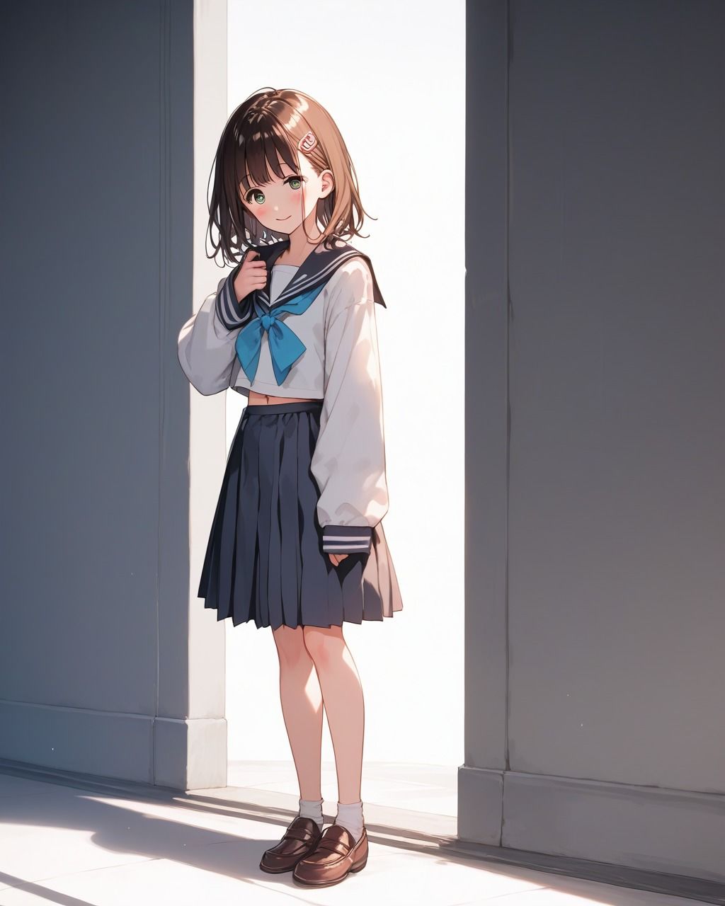 ちょっとエッチなセーラー服美少女 - サンプル画像 7