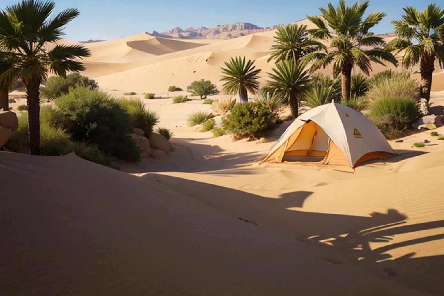 砂漠・オアシス 素材集 - サンプル画像 2