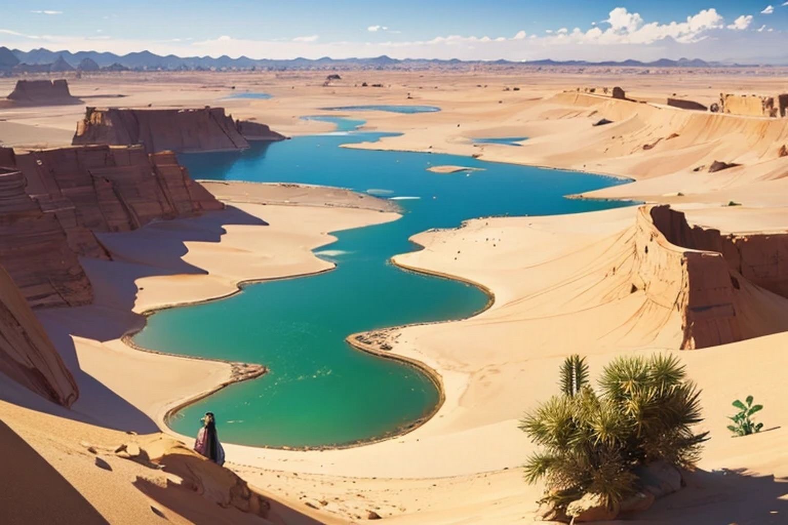 砂漠・オアシス 素材集 - サンプル画像 4