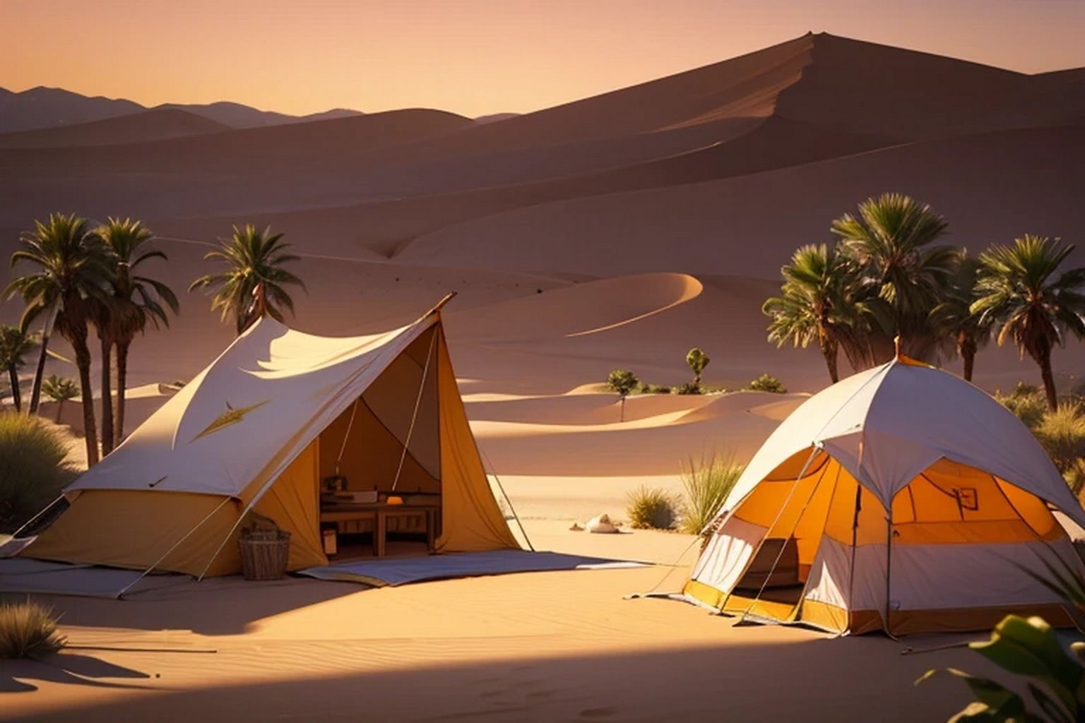 砂漠・オアシス 素材集 - サンプル画像 5