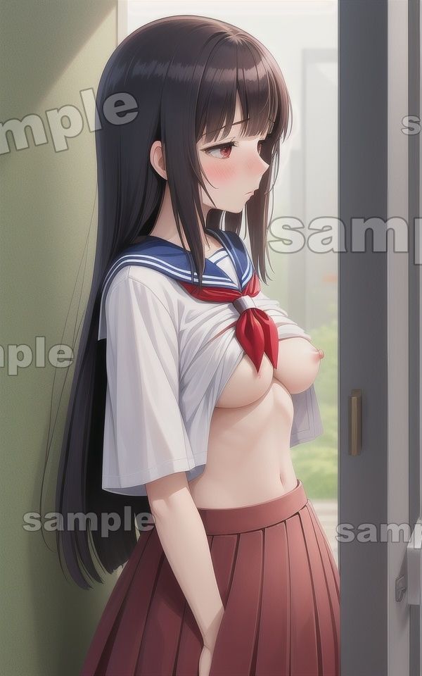 JK売春「先生、これで成績上げてくれるの？」学園の先生がJKのおっぱいを舐める・・・ - サンプル画像 3