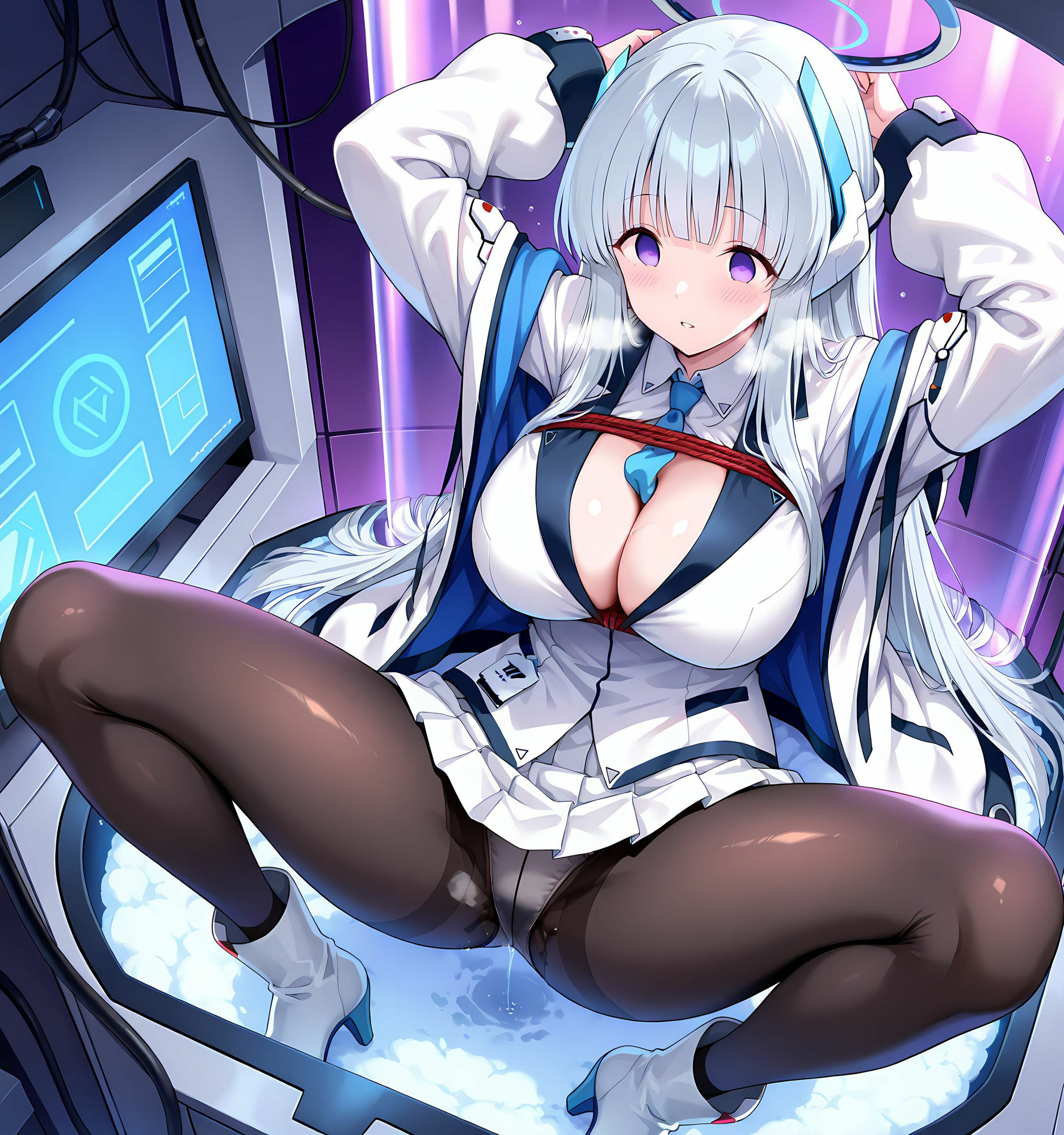 ノア洗脳悪堕ち・淫魔化改造 - サンプル画像 3