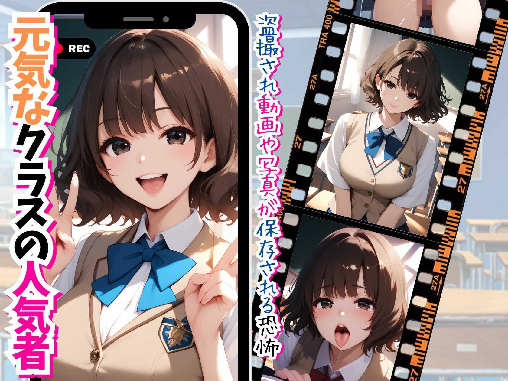 ビッチなクラスメイト4〜クラスの人気者の放課後シークレット〜 - サンプル画像 2