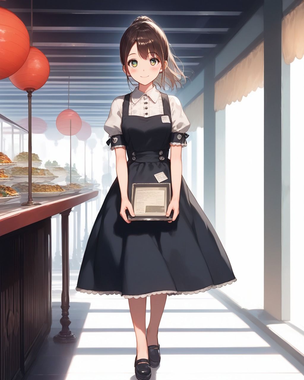 ちょっとエッチなウエイトレス - サンプル画像 2