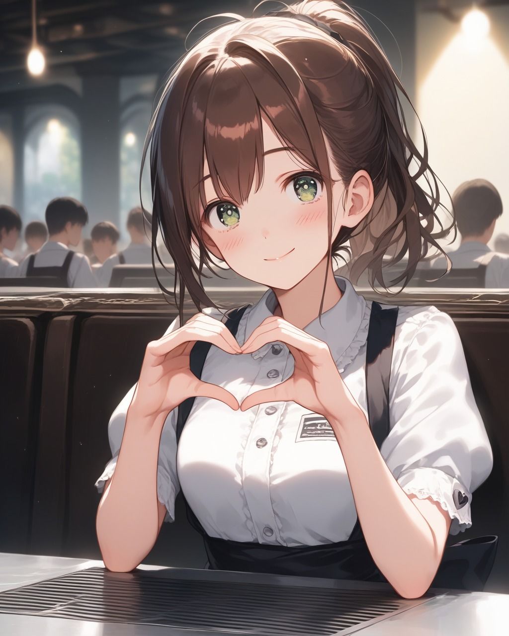 ちょっとエッチなウエイトレス - サンプル画像 5