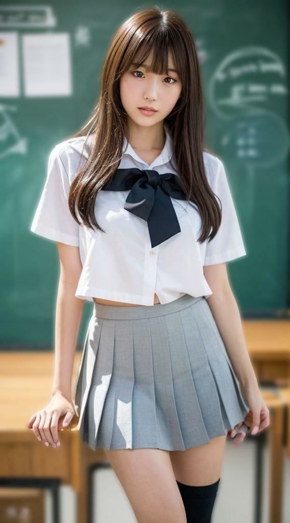 制服コスプレ美女【Japan AI Diva vol.15】 - サンプル画像 1