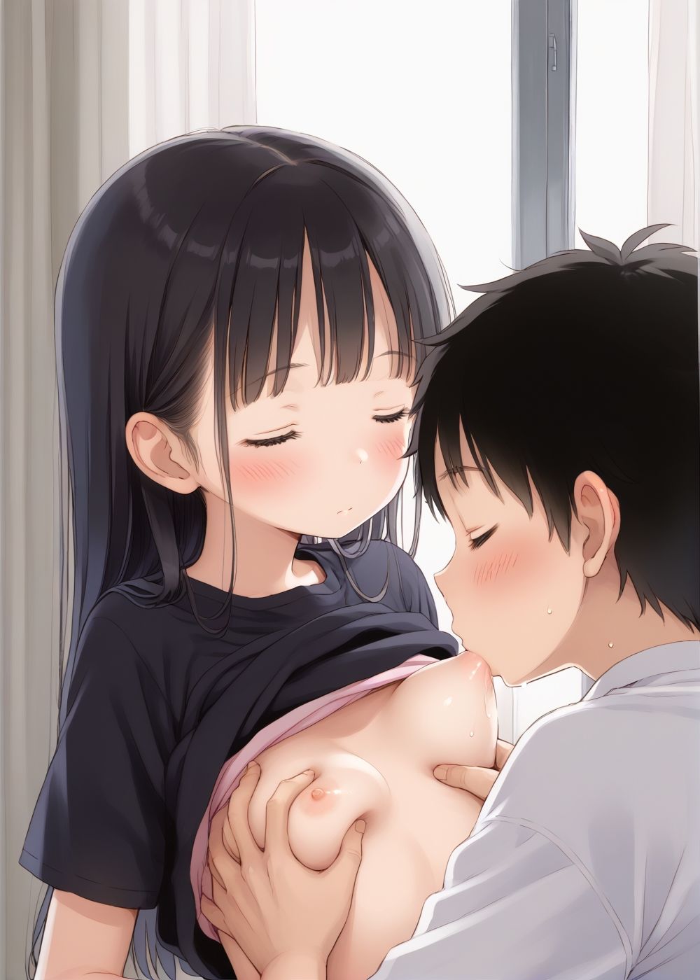 ロリっ子女子校生アイドルの性事情 - サンプル画像 8