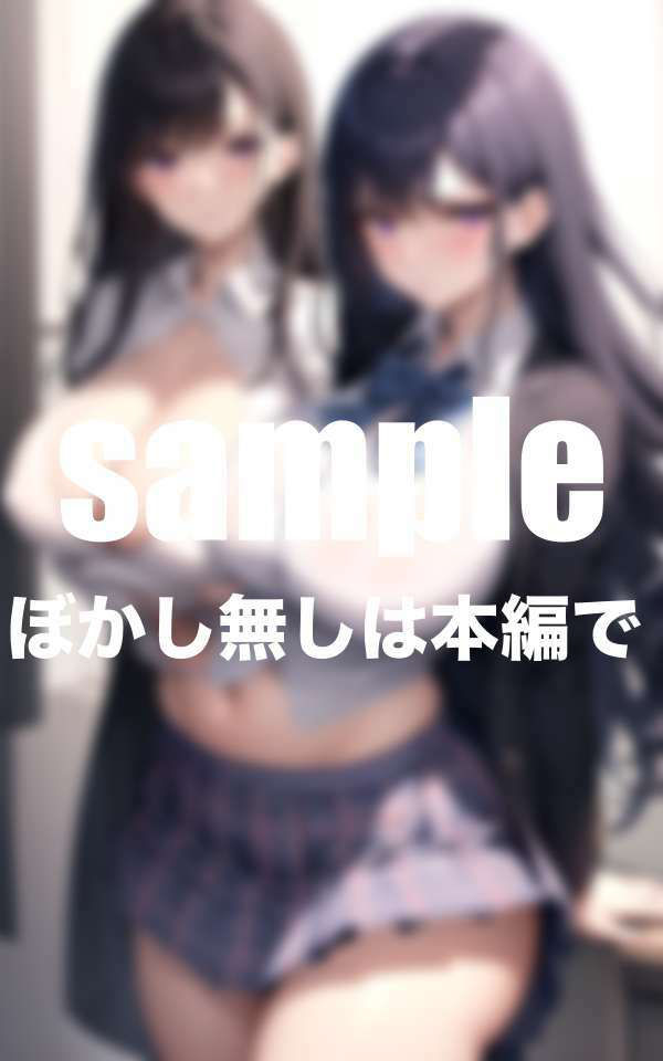 Jカップ女子友と...憧れのあの子の制服を脱がしたら、爆乳出てきて大興奮 - サンプル画像 7