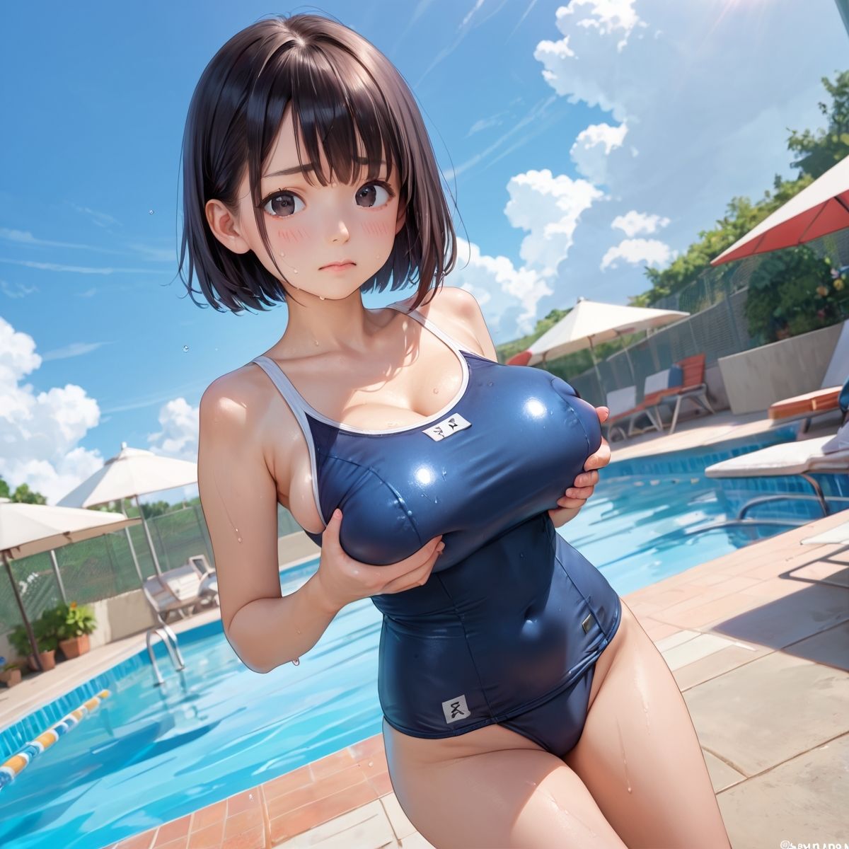 スク水祭り！大乱交中出しブラザーズ！【厳選210枚収録！】 Vol.7 - サンプル画像 4