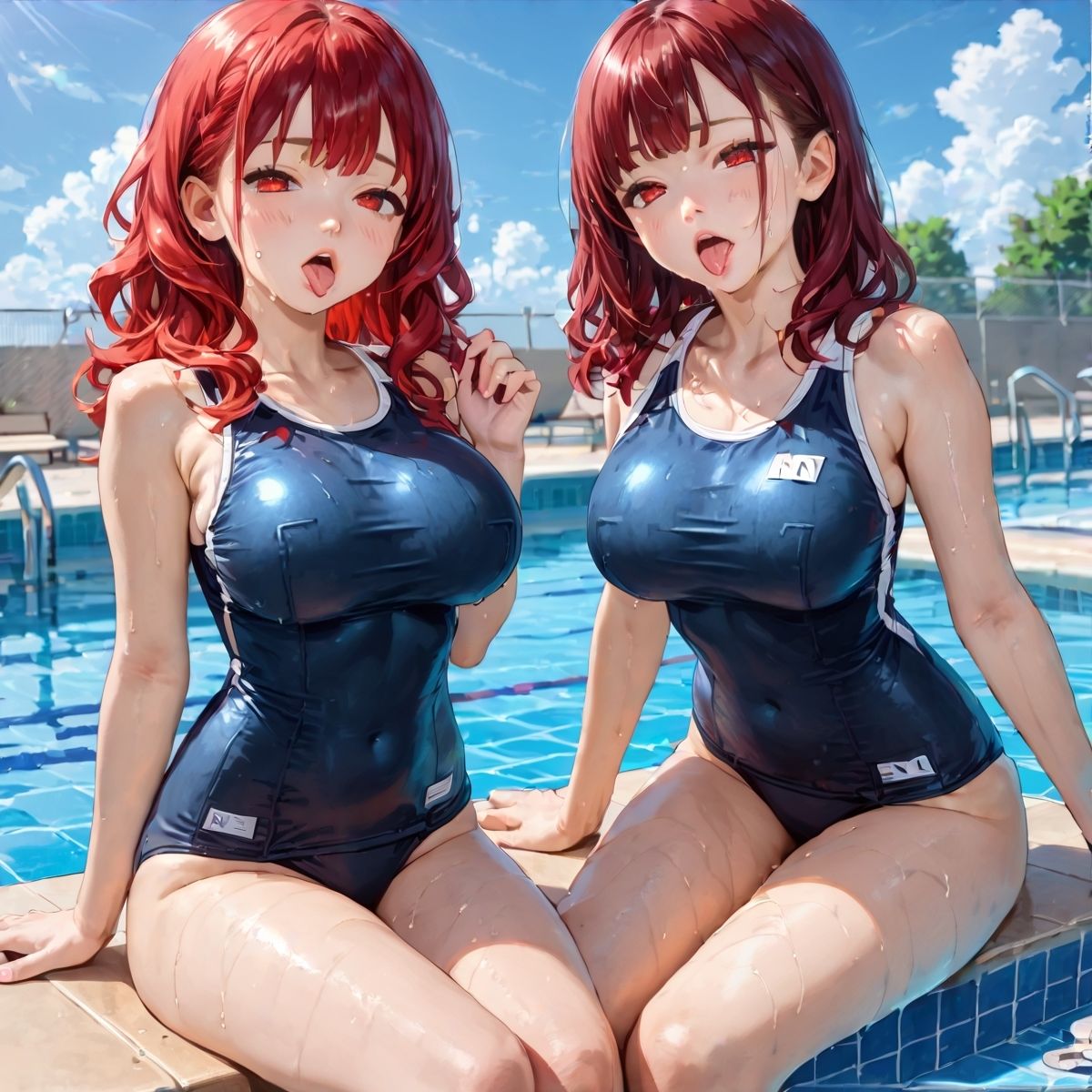 スク水祭り！大乱交中出しブラザーズ！【厳選210枚収録！】 Vol.7 - サンプル画像 9